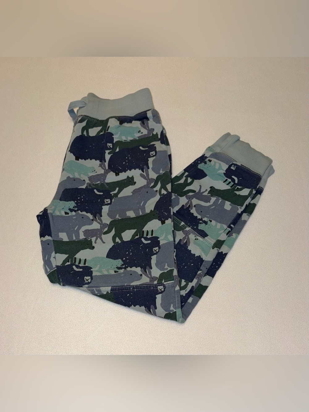 HA Animal print joggers